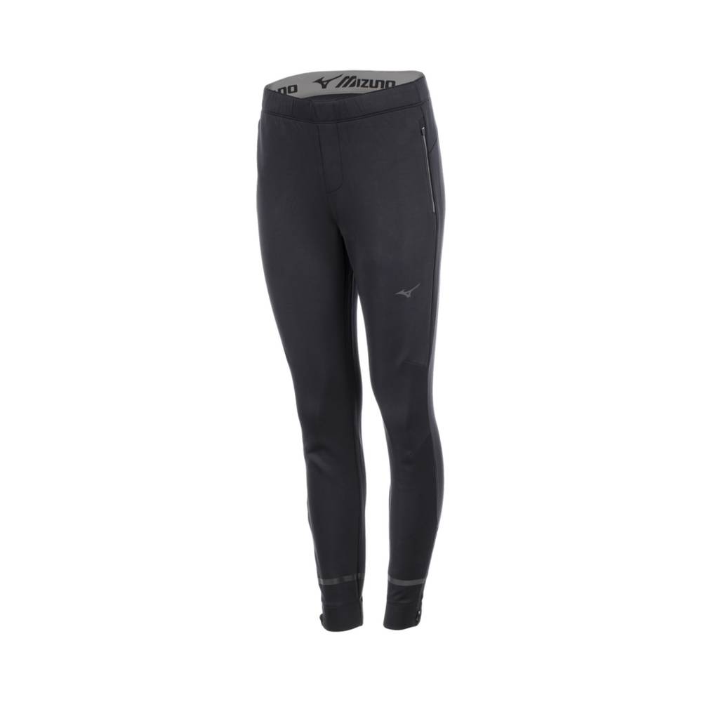 Pantaloni Running Mizuno Alpha Jogger Donna - Nere - 96308-WOSR